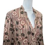 ZARA  Floral Printed MIDI Poplin Oversized Dress Size XS Photo 4