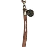 Boho Turquoise Beaded Cross Necklace w/ Suede Tassel & Charms Western Style Brown Photo 4