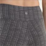 Lululemon Wunder Under Crop *Textured Ziggy Wee October Angel Wing / Soot Light Photo 4