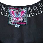 Johnny Was  Boho Marlene Hazleton Cropped Jumpsuit Black XS Photo 2