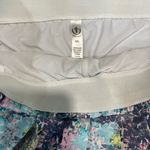 Teetime Womens Large Multi Color Floral Pleated Golf Skirt Zipper Pockets Active Blue Photo 5