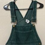 Princess Polly Kacey Short Overalls Green Khaki Photo 2