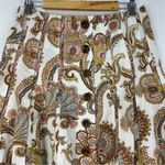 CAbi  Full Midi Skirt Women’s 8 Paisley Print Western Chic Boho Cowgirl Southern Photo 1