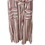 Free People  Monday Striped Linen Blend Midi Dress Size XS Photo 5