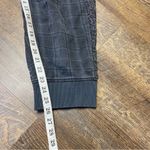Anthropologie  Gray Kallie Leopard Plaid Print Pockets Jogger Womens Medium Photo 10