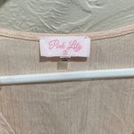 Pink Lily  A Loving Heart Dusty Pink Romper Size Small Photo 1