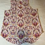 Violet+Claire  purple violet orange white tank top sleeveless  large shirt GUC Photo 0
