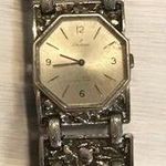 Lausanne Womens Gold Toned Bracelet Band Mechanical Watch Swiss Runs Photo 1