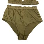Zimmermann ZIMMERMAN Jacquard Trimmed Bikini Set Sage Green 2 Photo 2