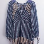 Anthropologie  Mauve Gianna 3/4 Sleeve Blouse Photo 2