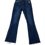 Mica Los Angeles Mini Flared Jeans Blue Size 24 Photo 0