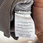 J.Crew Gray Ribbed Bell Sleeve Long Sleeve Top Photo 2