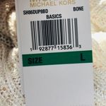 Michael Kors Turtleneck Sweater Knit Sequined in Off-White Size L New w/Tag Photo 8