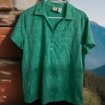 Caribbean Joe XL Polo Old Stock Floral Woman's 60% Algodon Cotton Cottagecore Photo 0