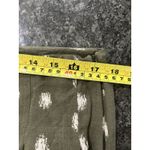 Est. 1946 Women’s Size 12 Wide Leg Pants Olive Green Boho Granola Teacher Casual Fun Zip Photo 5