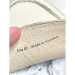 Dolce Vita Shoes Womens Size 10 Haris Ivory Leather Platform Loafers White Photo 7