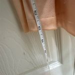 Women's Beige Satin Slip Maxi Dress‎ Size M Formal Sleeveless Tan Size M Photo 3