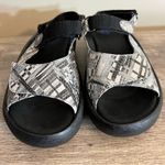 Wolky Jewel Van Gogh Grey Leather Sandals Shoes EU 42 Gray Size 11 Photo 2