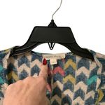 Painted Threads  Women’s Lightweight Multicolor Chevron Cardigan Size S Photo 7