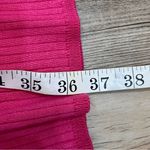 Crown & Ivy NWT cabana hot pink collared sleeveless dress ribbed size … Photo 9