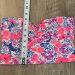 PINK - Victoria's Secret VS PINK floral and rhinestone strapless bralette Photo 5
