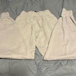 Adidas Off-White/Cream Joggers Photo 1