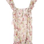superdown NWT Kristyn Mini Dress Ruffle Floral Revolve Size Large L NEW Photo 8