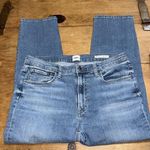 Woman’s Edwin Blue High Rise Bree Crop Jeans Classic Denim Size 30 Photo 0