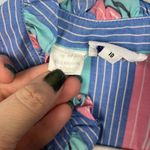 Vintage Tanner striped midi length button top shirt dress Pink Photo 2