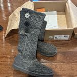 UGG Latice Cardi - charcoal size 5 Photo 2