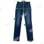 J Brand Mama J Maternity Stretch Jeans Fleeting Dark Wash 30" Inseam Size 26 Blue Photo 6