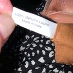 CIVICO 9 Cognac Brown Genuine Leather Cross Photo 12