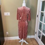 Nordstrom  / Alexia Admor Crushed Velvet Wrap Dress - size S Photo 7