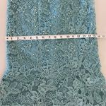 La Femme  Formal Gown Beaded Lace Short-sleeved Mermaid Prom Dress 2 Photo 10