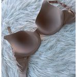SKIMS  Fits Everybody Scoop Plunge Bra Clay Size 38H Photo 6