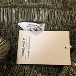 & Other Stories NWT & OTHER STORIES Smocked Metallic Midi Ruffle Skirt Size 4 Photo 6