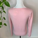 Philosophy Soft Pink Long Sleeve Thin Sweater Size Small Photo 1