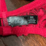 Smart & Sexy NWT Red Lace Bra Size 38D Photo 8
