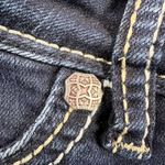 Silver Jeans Suki High Super Skinny Dark Wash White Stitch 29 Waist/31 Inseam Blue Photo 7