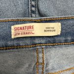 Levi's Signature Levi Strauss Heritage Boyfriend Jeans Blue Denim Cuff 14 W32 Distress Photo 5