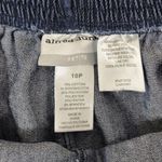 Alfred Dunner  Jeans Mesa Verde Womens 10P Blue Denim Pull On Elastic Waist Back Photo 4