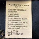 American Eagle  Outfitters Blue Plaid Mini Skirt Size Small Photo 3