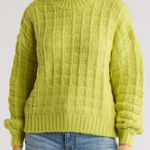 FRNCH  Chiara Sweater Citron Vert S Photo 0