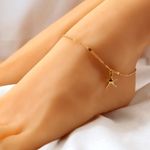 Boutinela Gold Star Anklet Photo 0