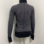 Lululemon Women Runderful Gray Fitted Running Top Half Zip Pullover Size 4 Small Photo 7