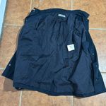 Jil Sander  Navy Blue Silk Lined Jacket Snap on Button Italy size 42 Photo 7