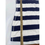 Lululemon Cool Racerback Tank Top Navy Blue White Stripe Size 4 Photo 4