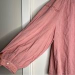 Old Navy Old‎ Navy Long Sleeve Embroidered Lace Blouse Paradigm Petal Pink Cottagecore Photo 14