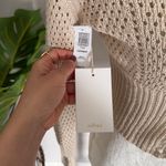 Aritzia NWT Caraway crochet knit Cardigan XXS in Birch Photo 10