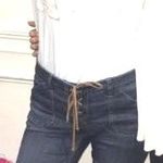 New York & Co. Distressed Flare Jeans  Photo 0